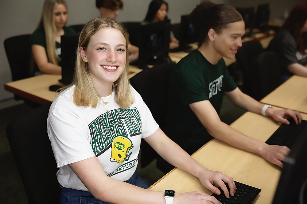 ATU Students in RPL Computer Lab 2024