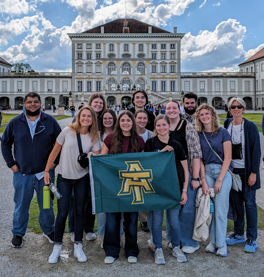 ATU-Studierende reisen nach Deutschland und arbeiten mit Kommilitonen zusammen
