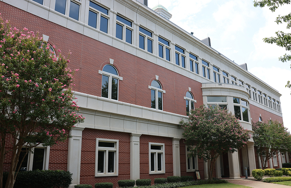 Ross Pendergraft Library and Technology Center August 2024 North Side